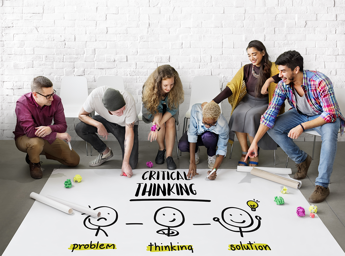 analyse how critical thinking approaches could be applied in the workplace